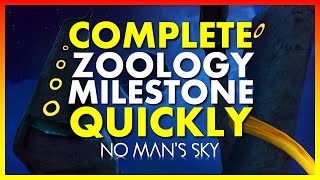 NMS Zoology Milestone  Insanely Easy  No Mans Sky Origins 2020 [upl. by Roselba70]