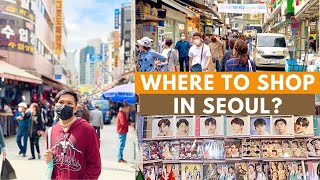 BEST SHOPPING AREA IN SEOUL KOREA VLOG  NAMDAEMUN MARKET [upl. by Notsgnal]