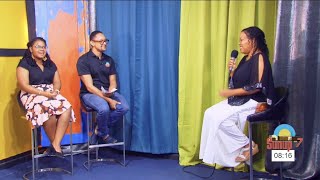 Daniella Morrow Interview on Sunup 7 Morning Show News Belize [upl. by Zsa]