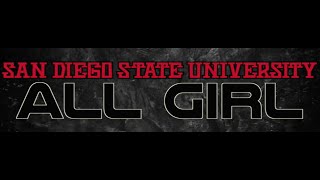 San Diego State University All Girl 20242025 [upl. by Aiam]