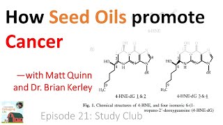 Ep 21 How Seed Oils Promote Cancer—with Matt Quinn and Dr Brian Kerley [upl. by Godiva]