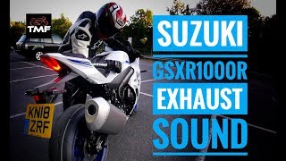 2018 Suzuki GSXR1000R Stock Exhaust Sound [upl. by Noisla]