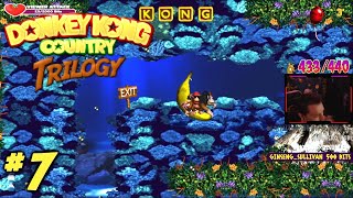 Donkey Kong Country The Trilogy  Gameplay Walkthrough  Part 7 LAKE STEEP HILLS [upl. by Stuppy218]