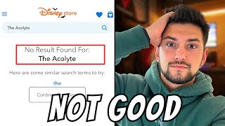 DISNEY DELETES ALL ACOLYTE MERCH [upl. by Sinnard]