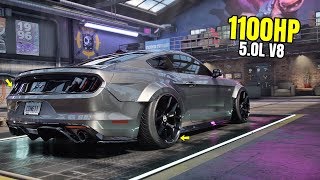 Need for Speed Heat Gameplay  1100HP FORD MUSTANG GT RTR Customization  Max Build 400 [upl. by Bosch]