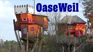 OASE WEIL  außergewöhnliche BaumhaushotelAnlage  Tree houses hotel  Naturpark Schönbuch [upl. by Longan]