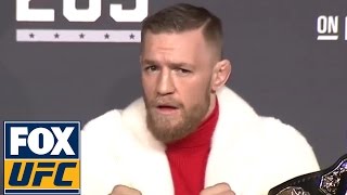 Heres everything Conor McGregor said at the UFC 205 prefight press conference  UFC 205 [upl. by Twedy311]