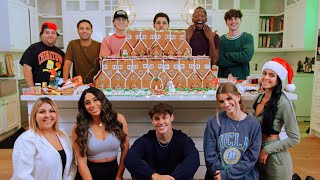 We Built Youtubes Largest Ginger Bread House  Noah Beck [upl. by Trici]