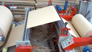 Paper jumbo roll slitting machine overview Paper Cutting amp Rewinding machine working [upl. by Timotheus]