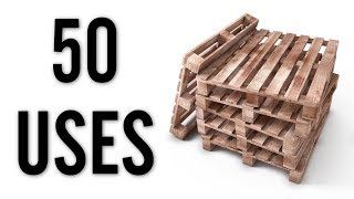 50 Amazing Uses for Wood Pallets [upl. by Akinad]