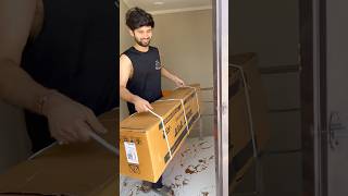 Unboxing my new home gym bench😍 unboxing [upl. by Bary]