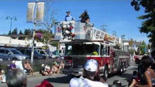 BC Day Tsawwassen Sun Festival Parade 2011 [upl. by Ynaffat]