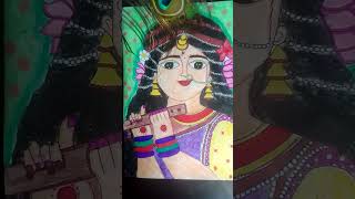 Radha rani special art💓💖pencildrawing radheradhe [upl. by Nuawed]