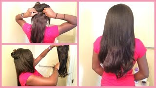 Irresistible Me ClipIn Hair Extensions Color 1B 16 Inches [upl. by Airrat]