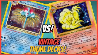 Misty Vs Brushfire  Vintage Pokémon TCG Theme Deck Tournament  Round 1 [upl. by Marolda]