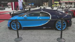 Exotic vehicles on display at 2022 Cleveland Auto Show [upl. by Zubkoff]