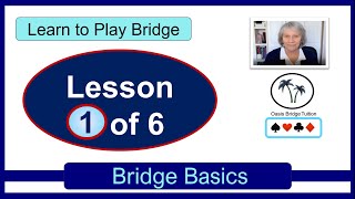 Learn to Play Bridge Lesson 1 Bridge Basics [upl. by Yllier]