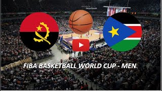 🔴 ANGOLA  SUDAN LIVE HD FIBA BASKETBALL WORLD CUP  MEN ONLY SUBSCRIBERS [upl. by Aerdnaed]