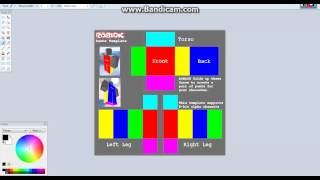 How to make pants ROBLOX 2013 [upl. by Dimo318]