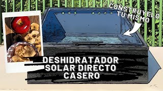 ¿Cómo hacer un deshidratador solar casero [upl. by Veradis243]