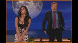 Conan OBrien Funny Moments with Female Guests [upl. by Akiemahs]