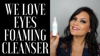 We Love Eyes Foaming Cleanser Review  Blepharitis Treatment at Home [upl. by Einiar]