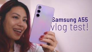 Samsung Galaxy A55 CAMERA vlog test Siem Reap Cambodia [upl. by Ecirpak]