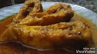 CHITOL MACHER KALIACHITAL FISH RECIPECLOWN KNIFE FISH CURRYBENGALI FISH RECIPESANTIS RANNA GHAR [upl. by Terrijo346]