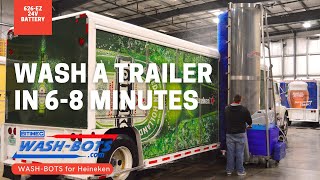 Beverage Truck Wash Demo [upl. by Prochora]