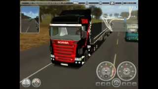 18 Wheels of Steel American Long Haul scania highline [upl. by Dalis]