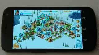 Test  lAge de Glace Le Village pour Android  par TestMobilefr [upl. by Yrrej]