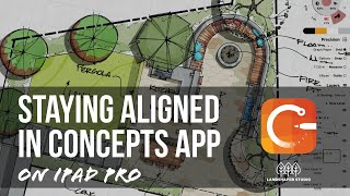 Concepts App  STAY ALIGNED  Pro tip for the grid tool [upl. by Eahsed]