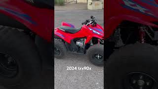 2024 Honda trx90x atv quads trx90 sportquads pitbike pitquad [upl. by Keelia503]