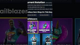 Brite bomber is back in the fortnite item shop [upl. by Retep]