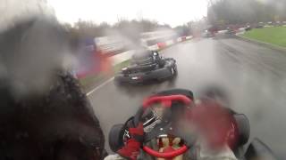 Club 100  Buckmore Park  Wet Practice Session [upl. by Jackquelin]