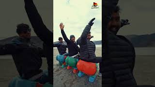 Watch Our Guests Perform All Is Well from the Hit Movie 3 Idiots at Pangong Lake on Our Ladakh Trip [upl. by Schonthal82]