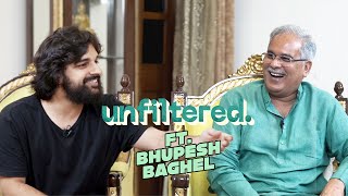 Unfiltered By Samdish ft Chief Minister Of Chhattisgarh Bhupesh Baghel [upl. by Arratahs]