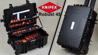 Knipex Werkzeugkoffer quotRobust 45quot und Werkzeuge  Review  Vorstellung [upl. by Kissiah]