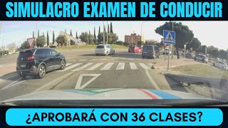 ¿APROBARA EL EXAMEN CON 36 CLASES  SIMULACRO EXAMEN DE CONDUCIR [upl. by Virgilia678]