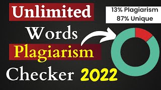 Best Plagiarism checker online free How to check for plagiarism online Check copyrighted articles [upl. by Debera882]