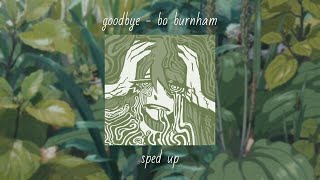 goodbye  bo burnham sped up [upl. by Primrose]