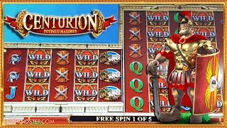 NEW SLOT Centurion Reelus Maximus with BIG BONUSES [upl. by Emlyn238]