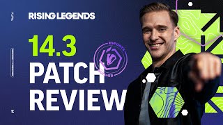 EMEA Rising Legends  Patch 143 Review with ImpetuousPanda  Teamfight Tactics [upl. by Amling]