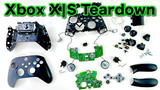 How to Take Apart the Xbox Series X  S Controller Full Teardown diy controller disassembly [upl. by Amahcen]