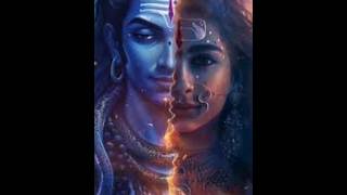 Shiv me parvati ka hissa aadha he 🙏 parvati mahadev love song shorts support subscribe [upl. by Lleihsad]