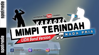 Karaoke Nada Pria  Mimpi Terindah Versi Evi Masamba Dangdut Academy [upl. by Artina]