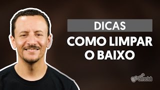 Dicas Como limpar seu contrabaixo [upl. by Camile]