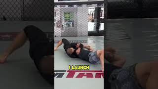 Utilizing the anaconda grip to takedown and strangle your opponent when they push away [upl. by Duhl]