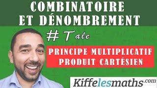 Principe multiplicatif Produit cartésien Combinatoire Dénombrement [upl. by Lon]