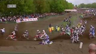 MX GP Benelux  Valkenswaard MX1  Motocross 2009 [upl. by Raamaj113]